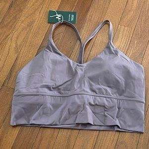 New Halara Purple Plus Size Sports Bra Top Size 1X